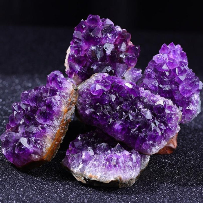 Natural Amethyst Geode Crystals (Healing Stones)